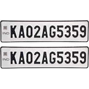 Vehicle IND Number Plates