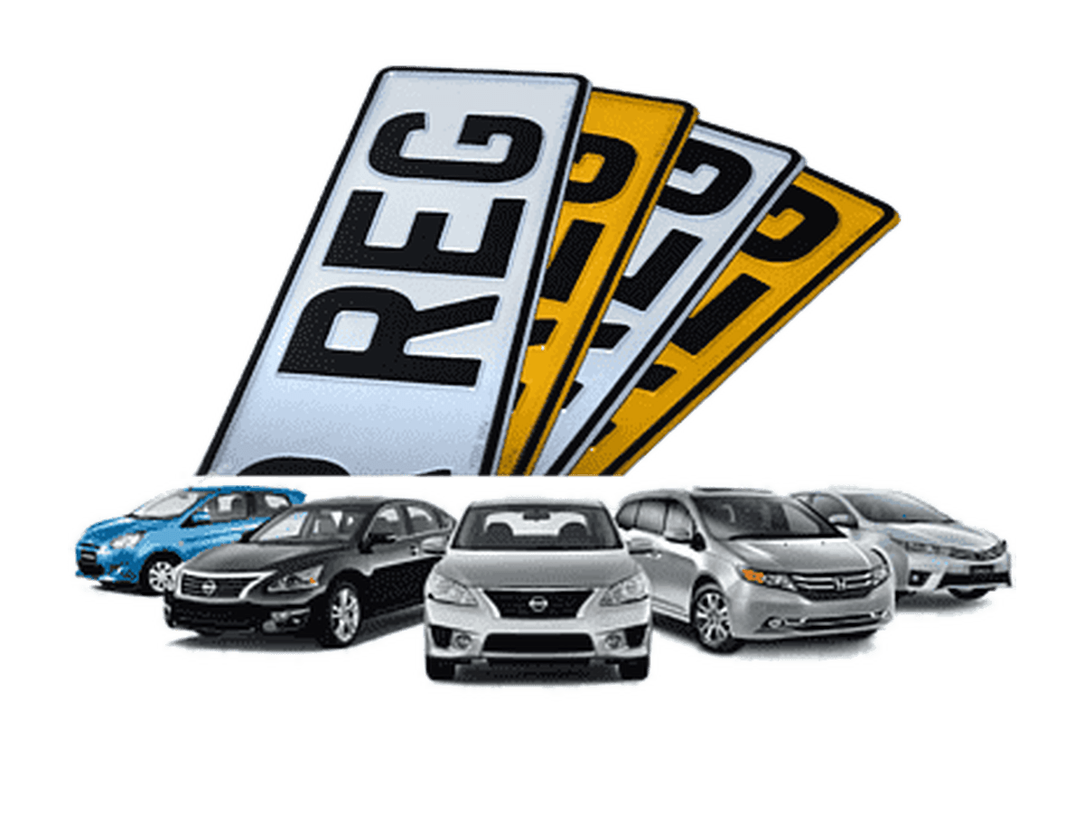 Vehicle IND Number Plates